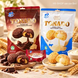 Tonado - Twinfish (puffed oat with chocolate lava)  ลาวา ช็อกโกแล๊ต